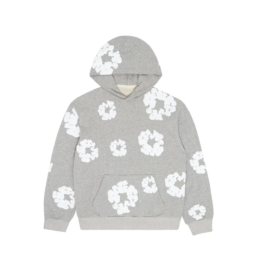 Denim Tears The Cotton Wreath Hoodie Grey