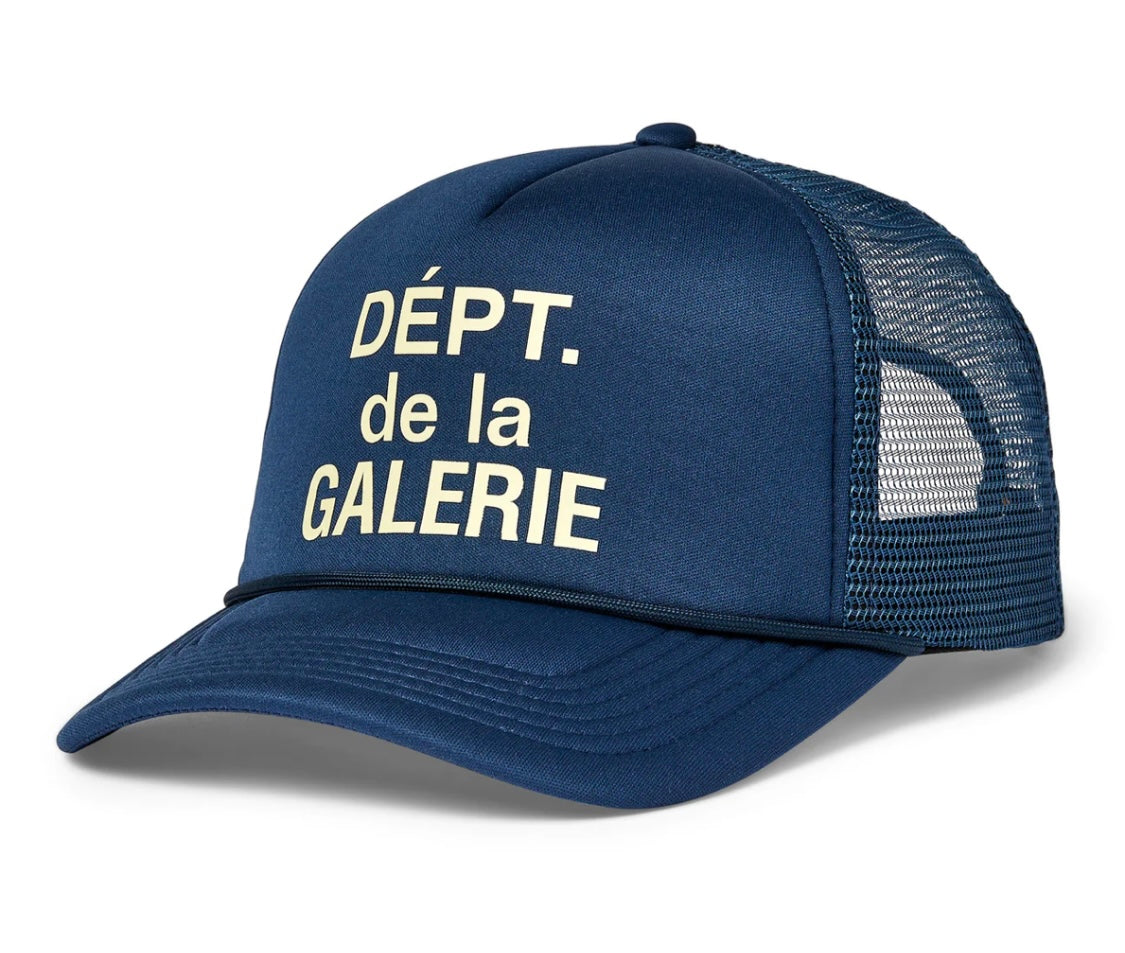 Gallery Dept. French Logo Trucker Hat Navy