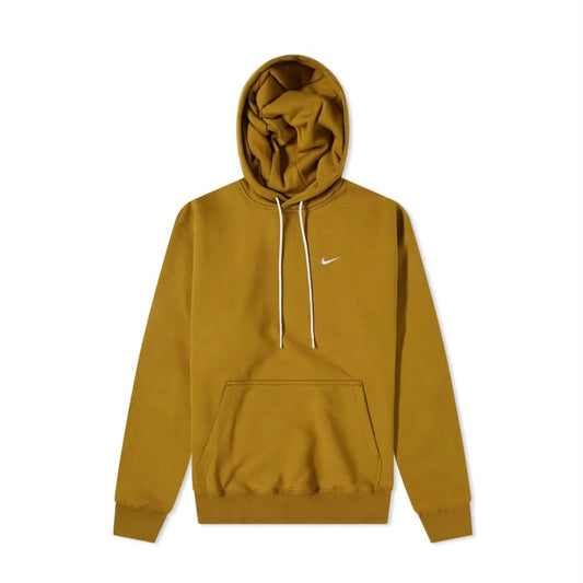 Nike Solo Swoosh Fleece Hoodie Desert Moss