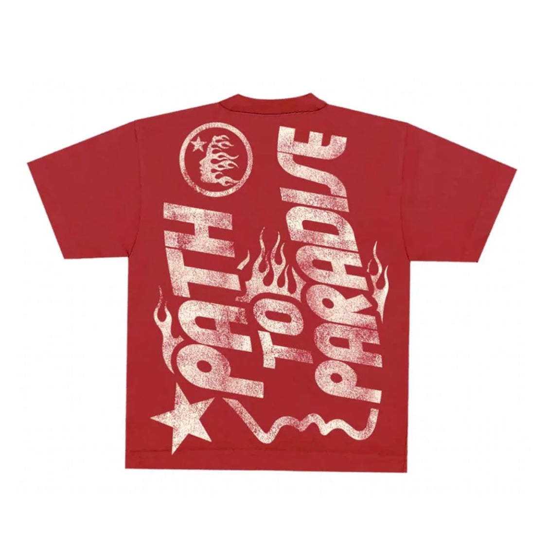 Hellstar Jesus Emblem Shirt Red