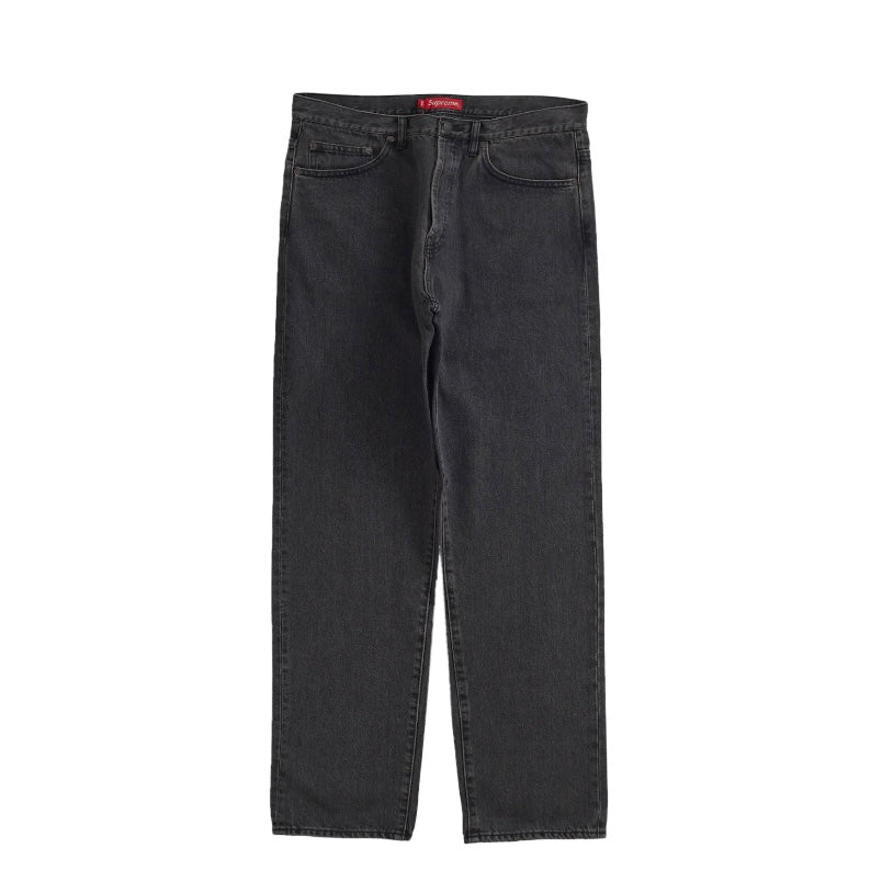 Supreme Regular Jean Washed Black – TG Sneaks LLC