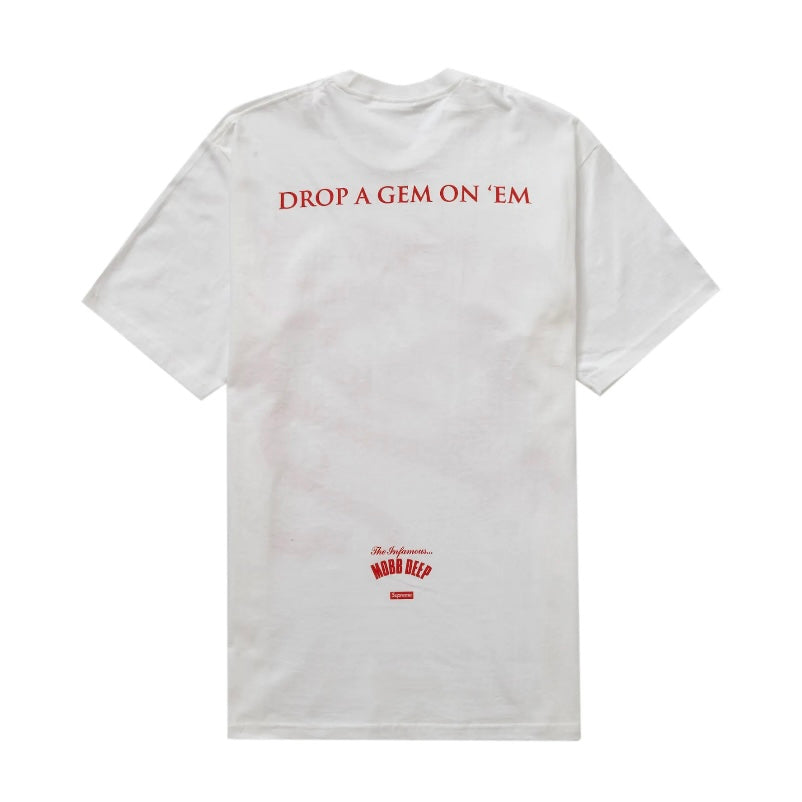 Supreme Mobb Deep Dragon Tee White