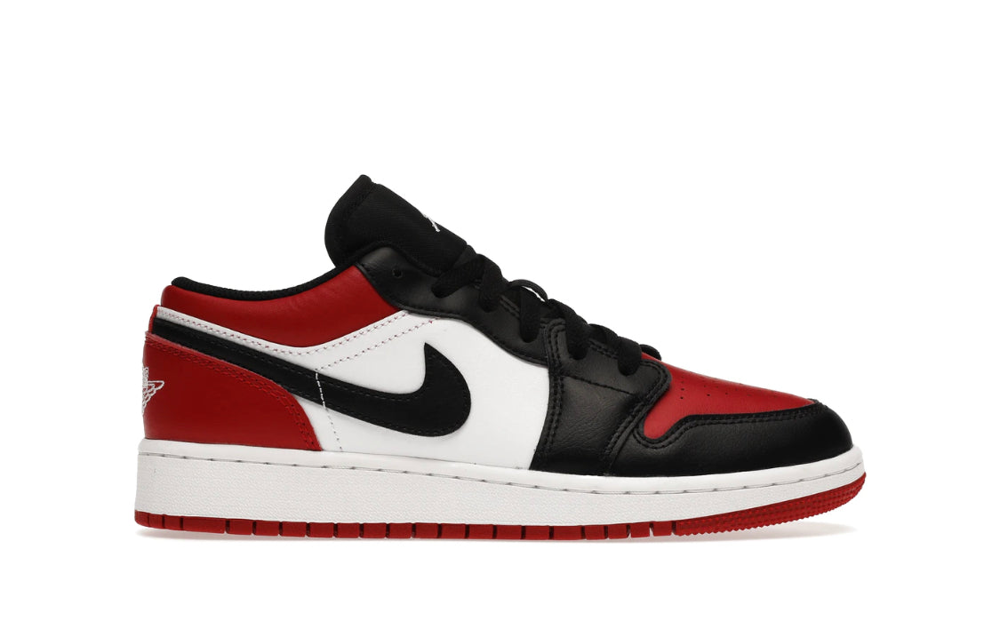 Jordan 1 Low Bred Toe (Youth)
