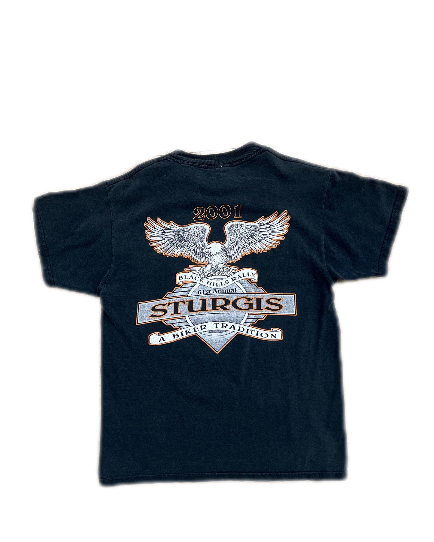 Black Hills Rally Vintage Tee Dark Grey