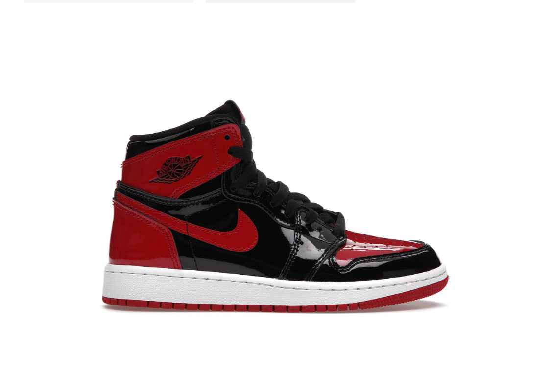 Jordan 1 Retro High OG Patent Bred (Youth)