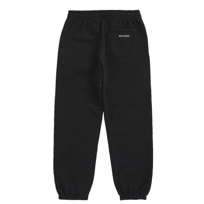 Supreme S Logo Sweatpants Black