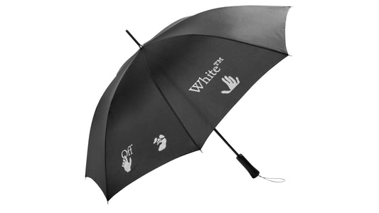 Off-White Long Umbrella Black/White