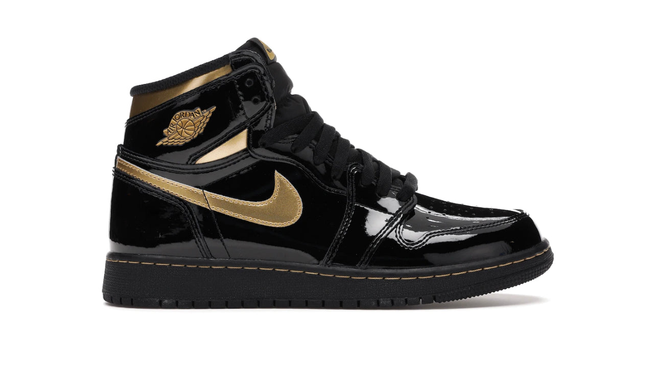 Jordan 1 Retro Black Metallic Gold (Youth)