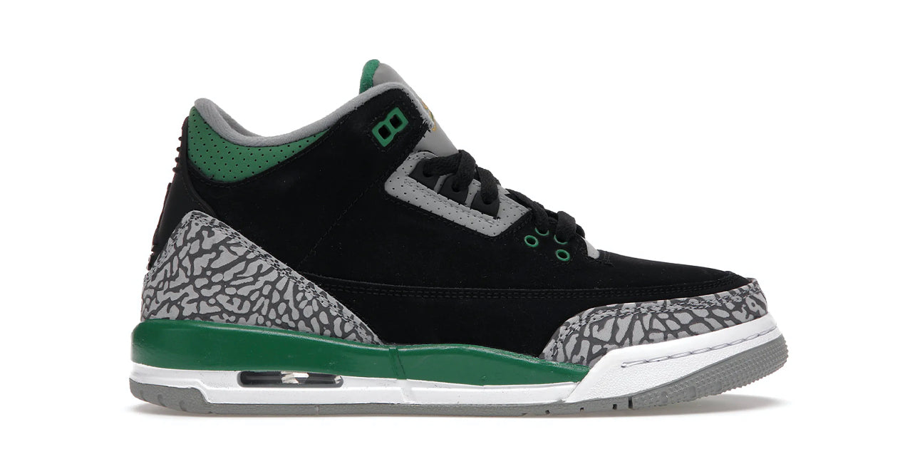 Jordan 3 Retro Pine Green (Youth)