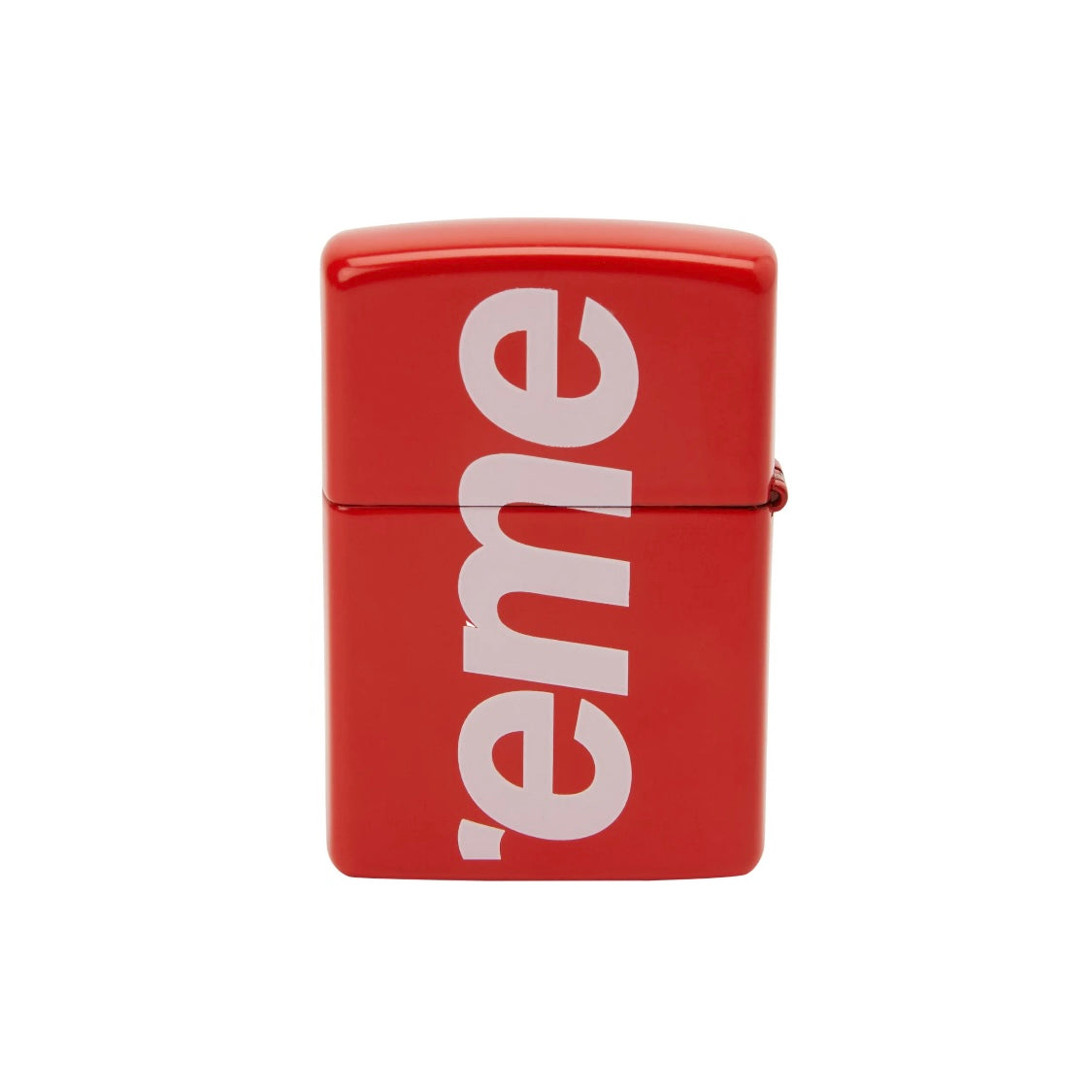 Supreme Logo Zippo Red
