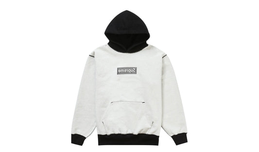 Supreme Inside Out Box Logo Hooded Sweatshirt Black