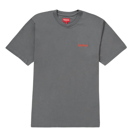 Supreme Washed Capital Top Grey