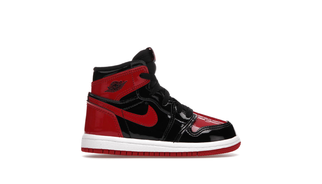 Jordan 1 Retro High Patent Bred (TD)