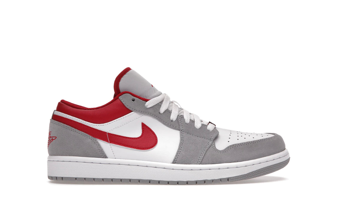 Jordan 1 Low Light Smoke Gym Red (Men’s)
