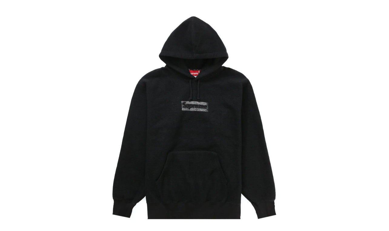 Supreme Inside Out Box Logo Hooded Sweatshirt Black – TG Sneaks LLC
