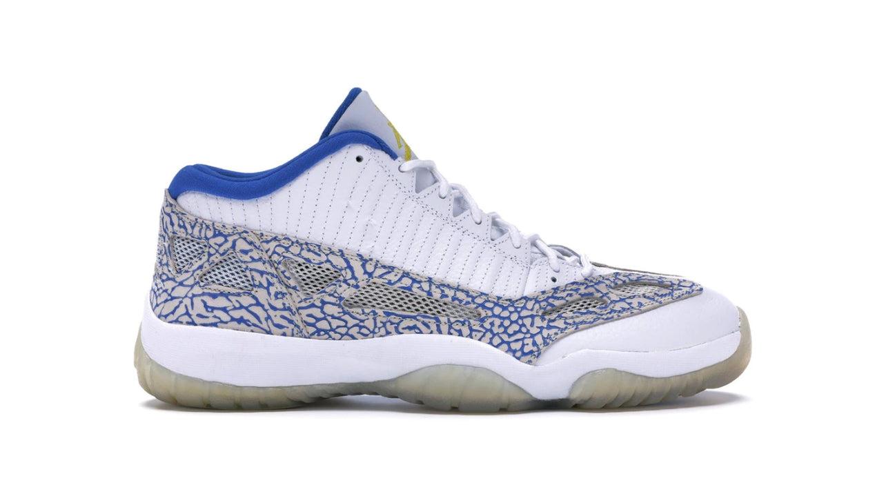 Jordan 11 Retro Low IE White Argon Blue (Men’s)