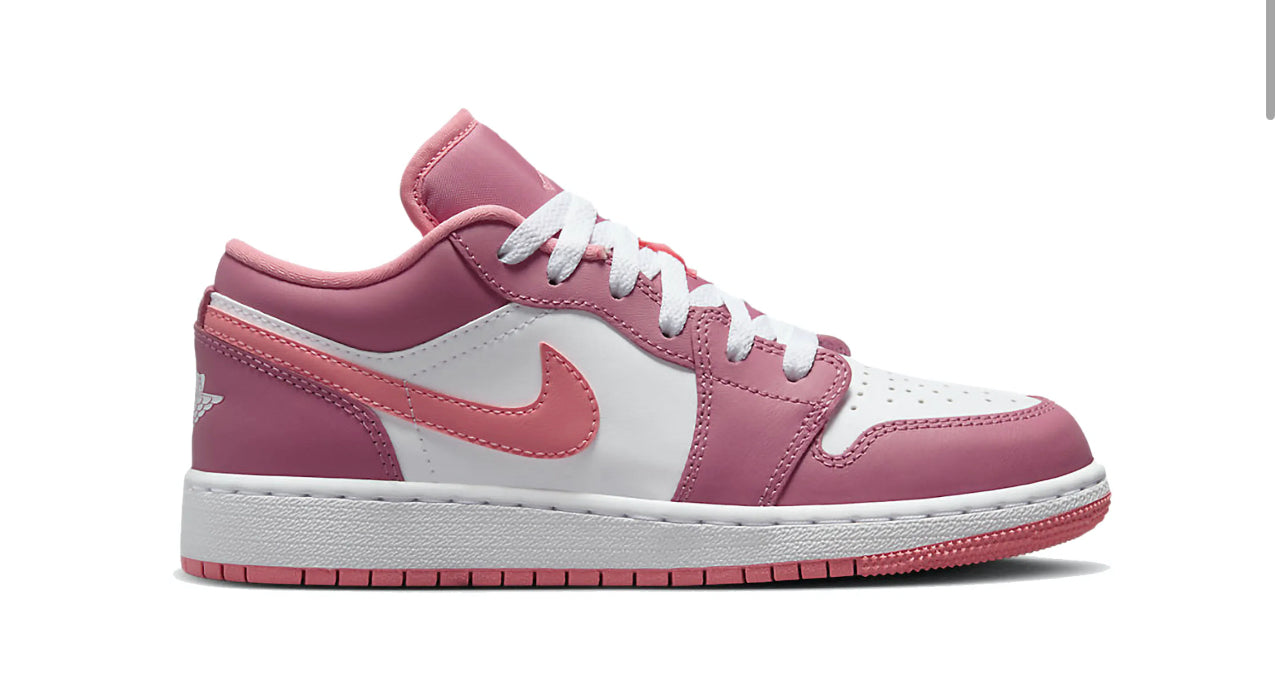 Jordan 1 Low Desert Berry (Youth)