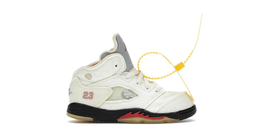 Jordan 5 Retro Off-White Sail (TD)