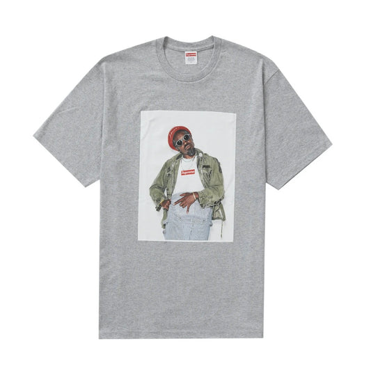 Supreme Andre 3000 Tee Heather Grey