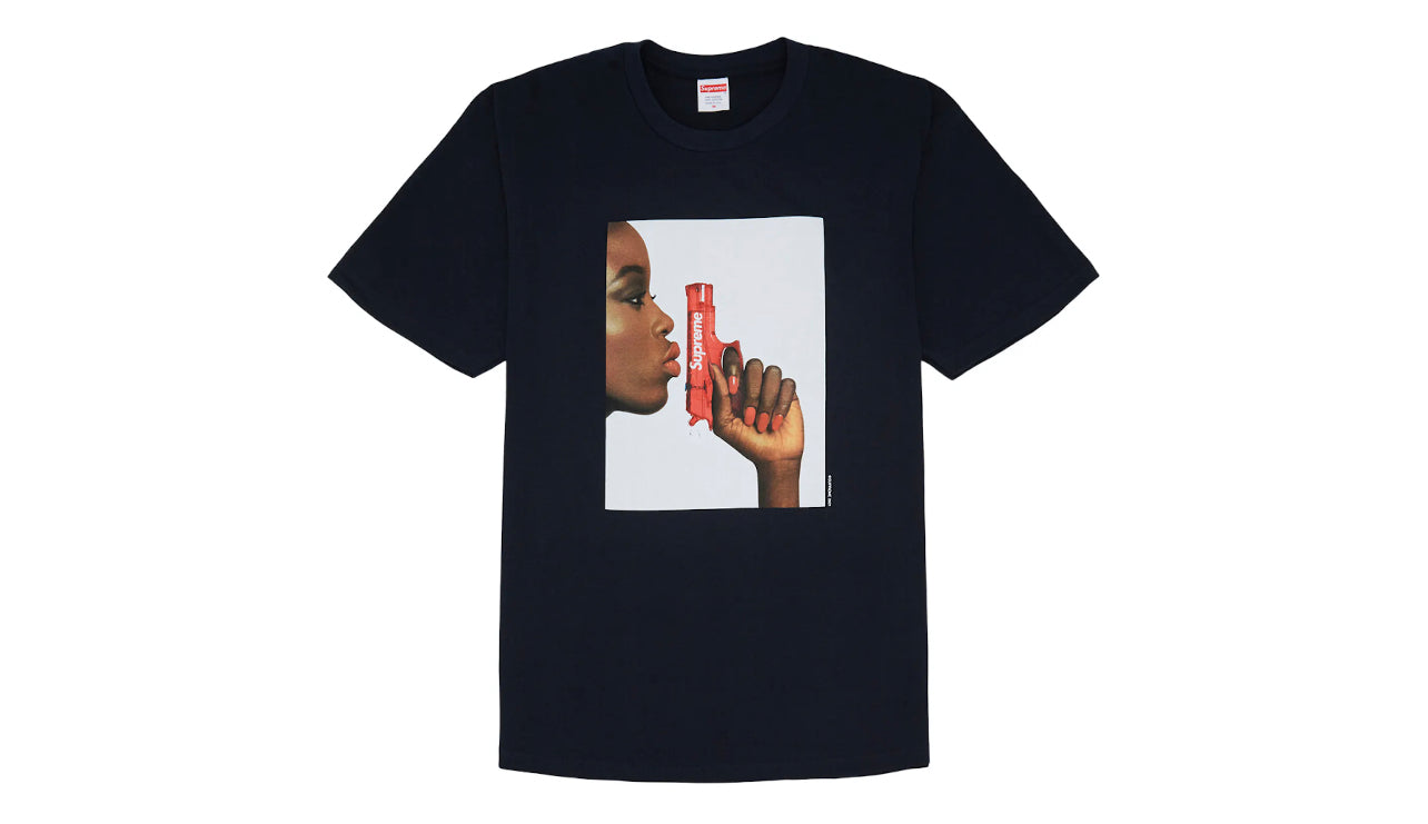 Supreme Water Pistol Tee Navy