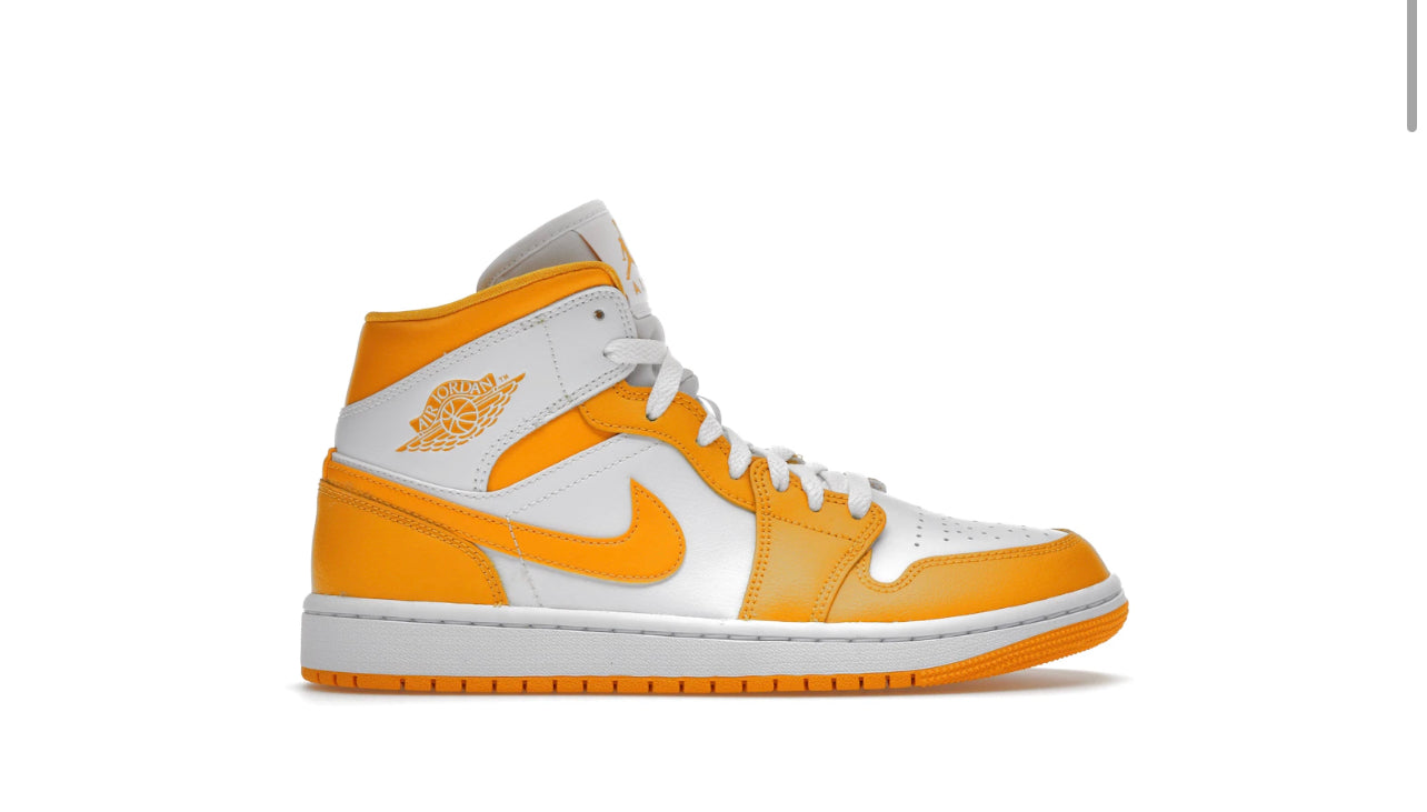 Jordan 1 Mid White University Gold (Women’s)