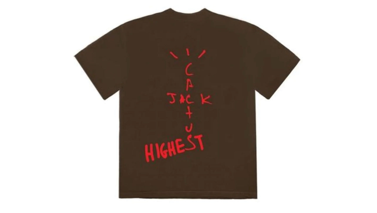 Travis Scott Jordan Cactus Jack Highest T Shirt Brown