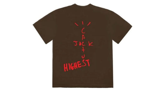 Travis Scott Jordan Cactus Jack Highest T Shirt Brown