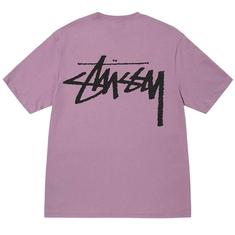 Stussy Big Stock Tee Orchid