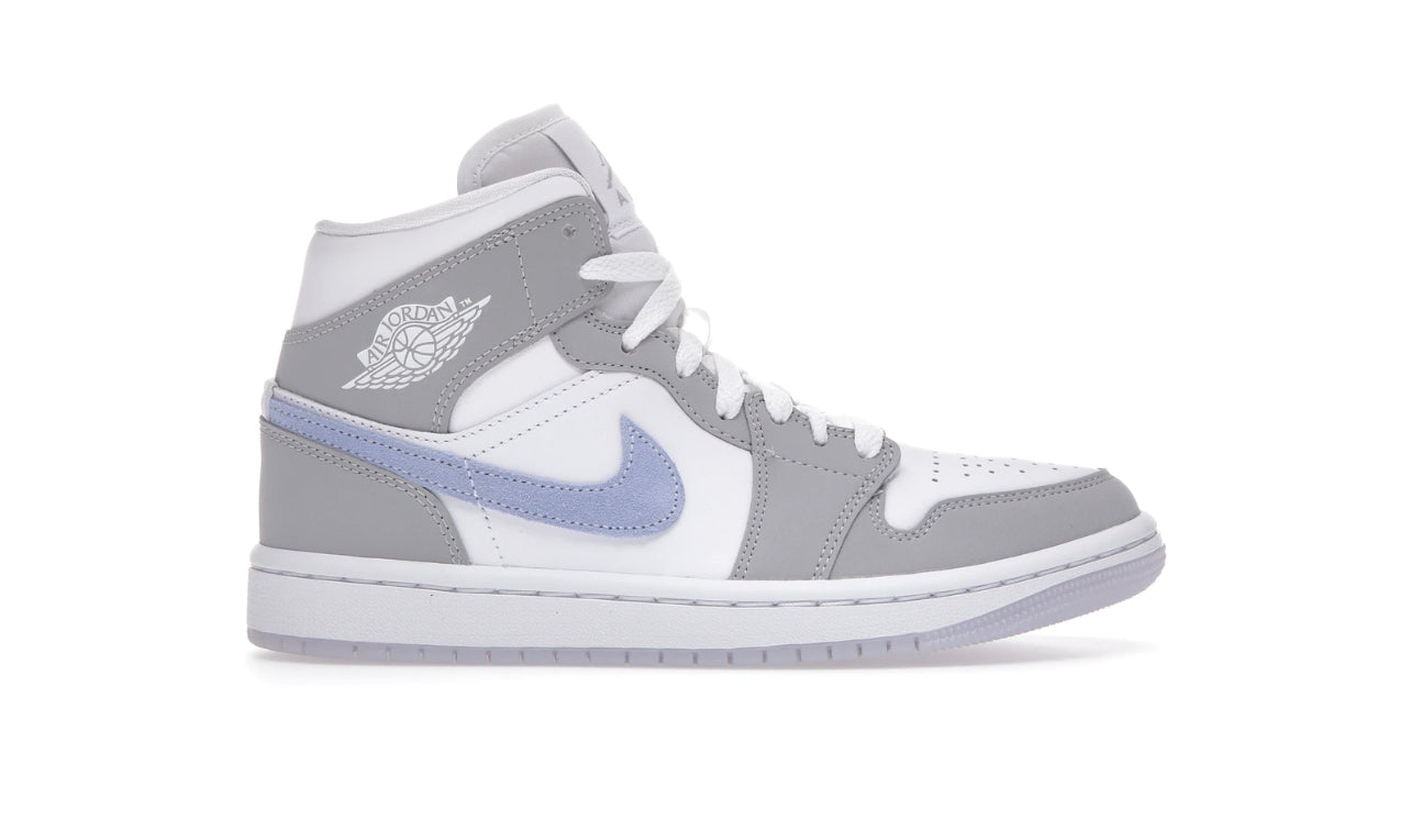 Jordan 1 Mid Wolf Grey Aluminum (Women’s)