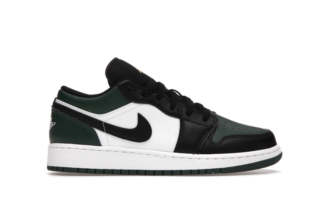 Jordan 1 Low Green Toe (Youth)
