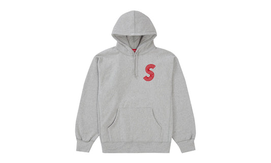 Supreme S Logo Hooded Sweatshirt (FW20) Heather Grey