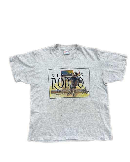 Sisters Rodeo Vintage Tee Grey