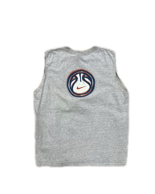 Nike Basketball Vintage Muscle Tee Grey