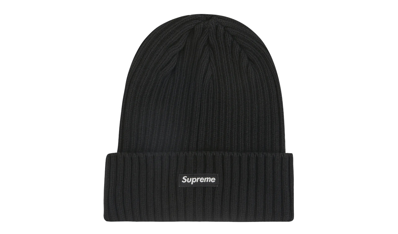 Supreme Overdyed Beanie Black