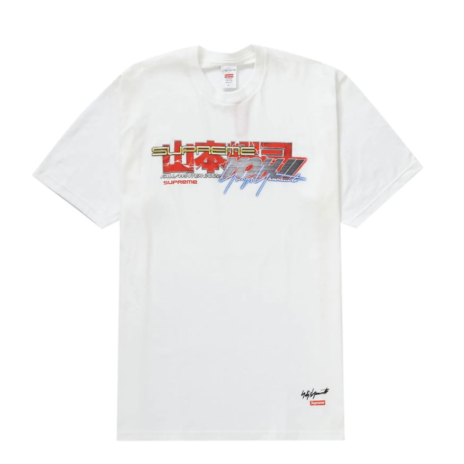 Supreme Yohji Yamamoto Tee White – TG Sneaks LLC