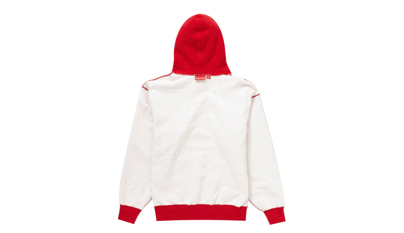 Supreme Inside Out Box Logo Hooded Sweatshirt Red