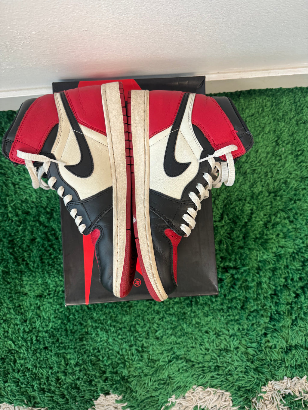 Used Jordan 1 Retro High Bred Toe (Men’s)