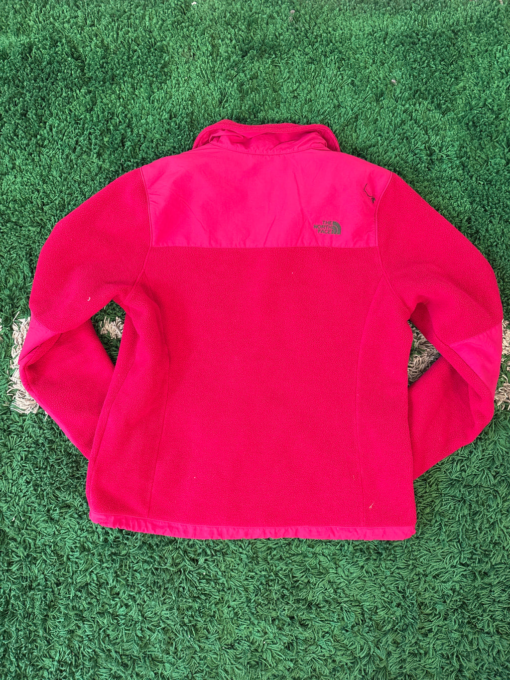 Vintage The North Face Fleece Zip-Up Red