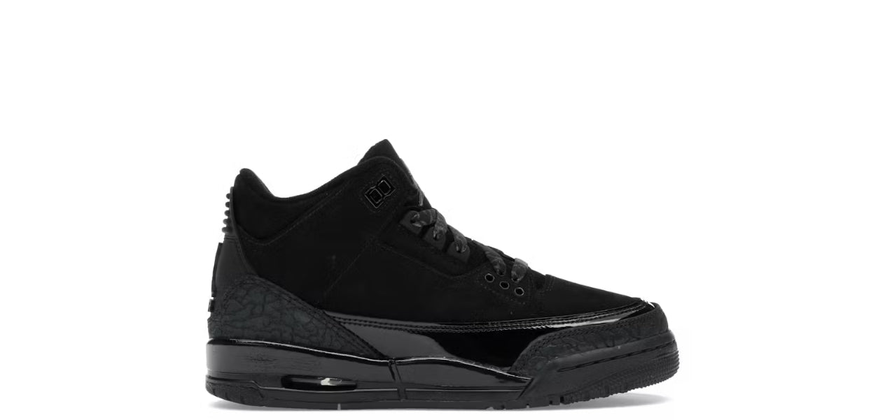 Jordan 3 Retro Black Cat 2025 (Youth)