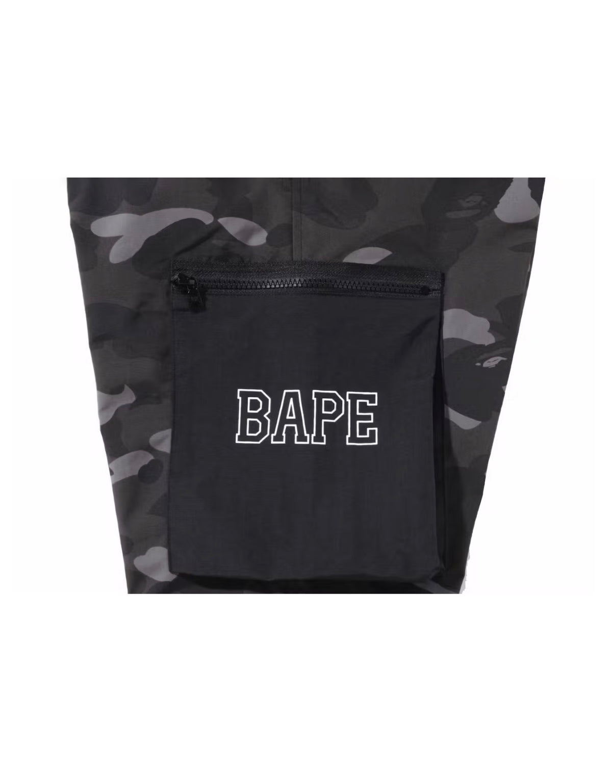 BAPE Color Camo Military Pants Black