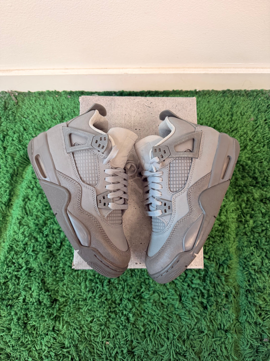 Used Jordan 4 Paris Olympics Wet Cement (Youth)