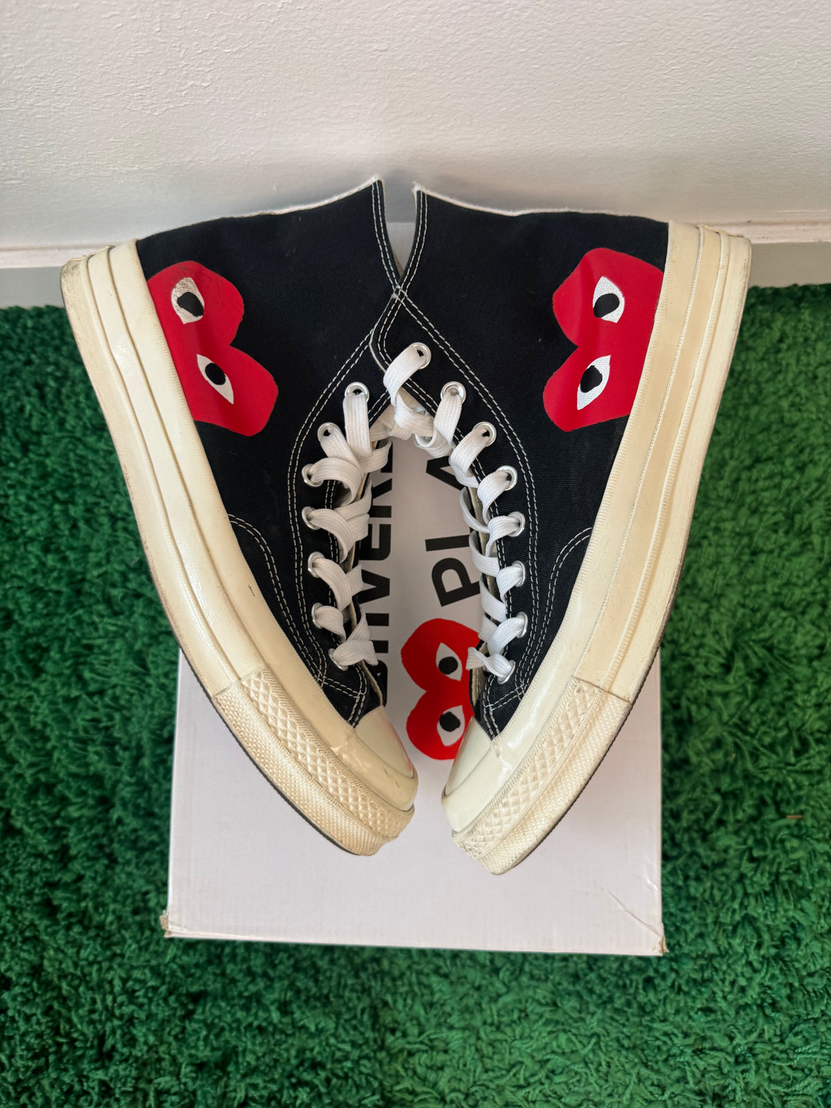 Used Converse Chuck Taylor All Star 70 HI CDG Black (Men’s)