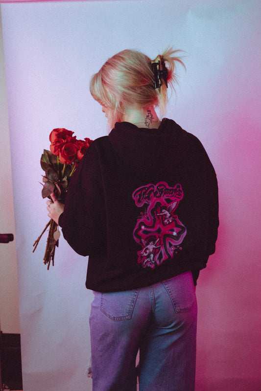 TG Sneaks Valentine’s Day Hoodie Black 2024