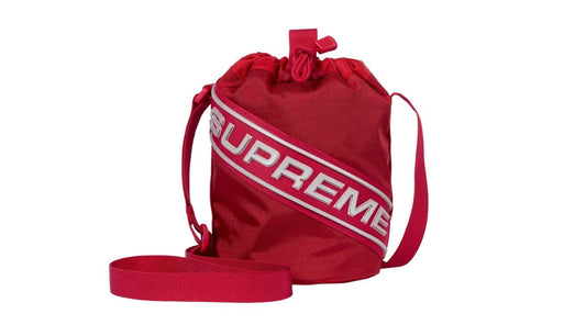 Supreme Small Cinch Pouch Red