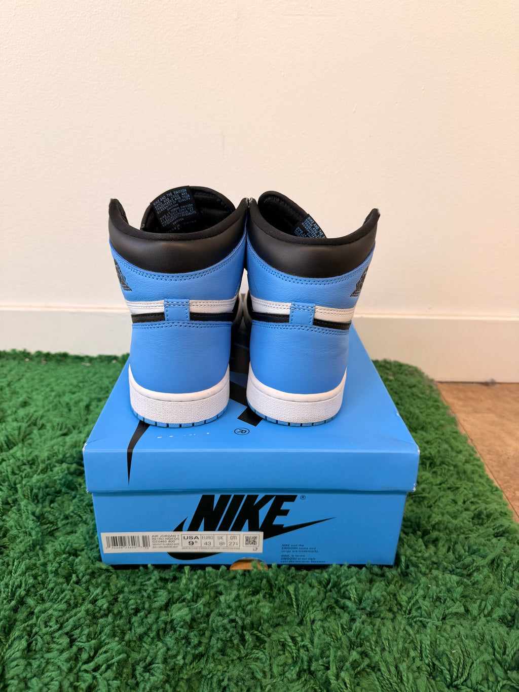 Used Jordan 1 Retro High UNC Toe (Men’s)