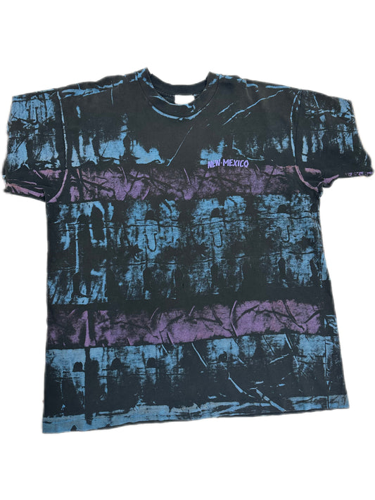 Vintage Purple Blue New Mexico T-Shirt