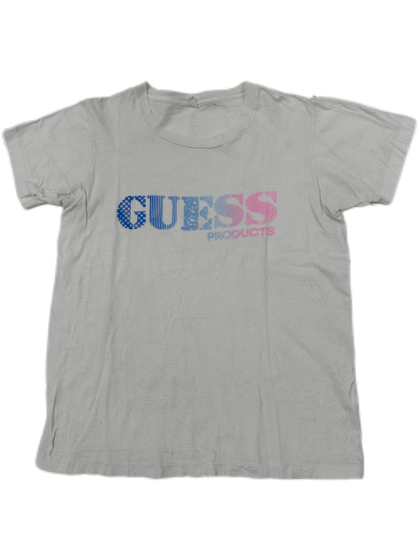 Vintage Guess Products T-Shirt White