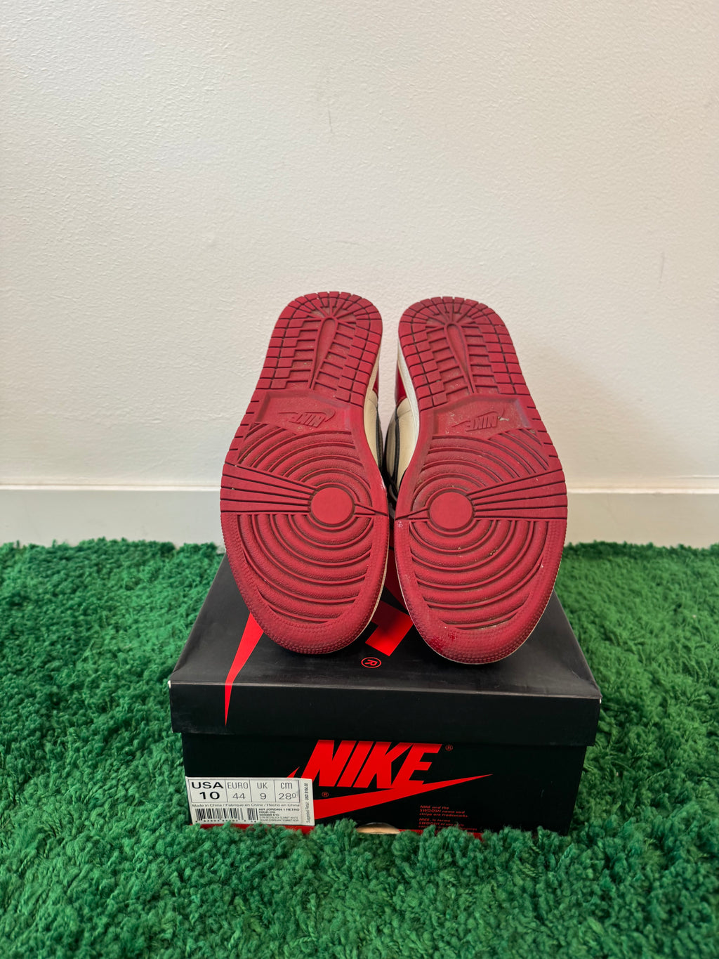 Used Jordan 1 Retro High Bred Toe (Men’s)