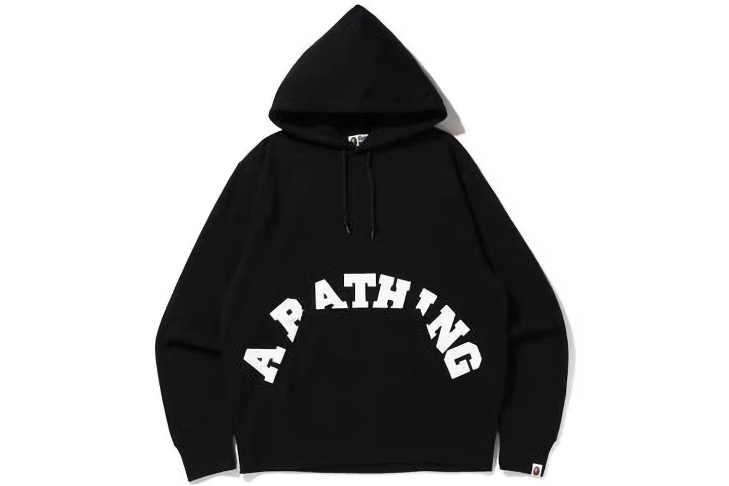BAPE Giant Ape Head Relaxed Fit Pullover Hoodie Black