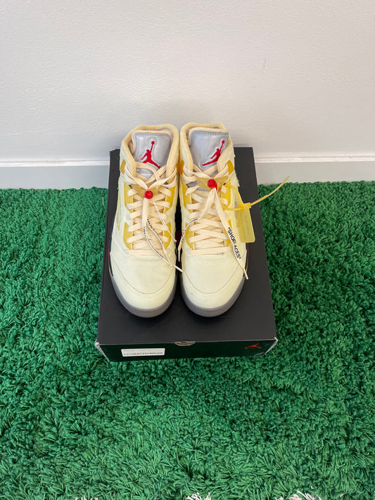 Used Jordan 5 Retro Off-White Sail (Men’s)